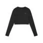 Preview: Puma W PUMA SHAPE CROPPED LS - puma black