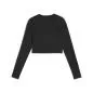 Preview: Puma W PUMA SHAPE CROPPED LS - puma black