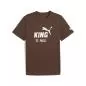 Preview: Puma FCSP KING Logo Tee - espresso brown Preview: Puma FCSP KING Logo Tee - espresso brown