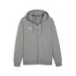 Preview: Puma teamGOAL Casuals Hooded Jacket - medium gray heather Preview: Puma teamGOAL Casuals Hooded Jacket - medium gray heather