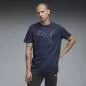 Preview: Puma M TAD ESSENTIAL HEATHER CAT TEE CF large cat - puma navy heather