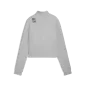 Preview: Puma W PUMA x HYROX CLOUDSPUN 14 ZIP - light gray heather
