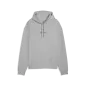 Preview: Puma M CLOUDSPUN BRANDED HOODIE - light gray heather