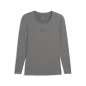 Preview: Puma teamLIGA26 Baselayer Tee LS - flat medium gray