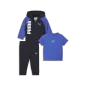 Preview: Puma MINICATS Tee Hooded FZ and Pants Set TR INF - new navy