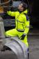 Preview: rukka Montreal Soft Shell Jacke EN ISO 20471 Kl. 2 fluorescent lemon/black