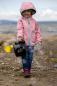 Preview: rukka Avan Kinder Soft Shell Jacke - trekking green