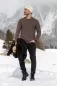 Preview: rukka Kurt Herren Pullover Rundhals - taupe