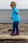 Preview: rukka Lana Kinder Fleece Jacke für Kleinkinder - blue surf