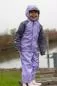 Preview: rukka Rajas Kinder Regenjacke - lavender