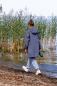 Preview: rukka Travelcoat Kinder Regenmantel - dress blue mélange