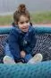 Preview: rukka Malin Kinder Regenjacke - dress blue