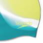 Preview: Speedo Multi Colour Silicone Cap Juni Unisex Junior/Kids (6-12) - Spritz/White/Aqua