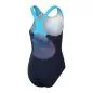 Preview: Speedo Digi Placement Splashback Swimwear Female Junior/Kids - True Navy, Picton Blue, Siren Red, Lemon