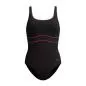 Preview: Speedo Solid Contour Eclipse 1pc Swimwear Female Adult - Anthracite/Ruby