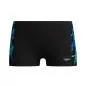 Preview: Speedo Print Panel Aquashort Swimwear Male Junior/Kids - Anthracite/Pale Clover