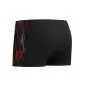Preview: Speedo Placement Aquashort Swimwear Male Junior/Kids - Anthracite/High Risk Red