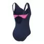 Preview: Speedo Shaping Printed OpusGem DD+ 1 Swimwear Female Adult - Black/ Pure Blu
