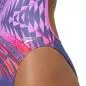Preview: Speedo Placement Digital Vback Swimwear Female Adult - Balance Blend - Hapuna Blue