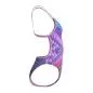 Preview: Speedo Placement Digital Vback Swimwear Female Adult - Balance Blend - Hapuna Blue