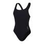 Preview: Speedo Solid Scoop with Mesh 1 Pc Swimwear Female Adult - Anthracite 19-4