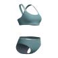 Preview: Speedo Performance 2pc Set Swimwear Female Adult - Storm Green