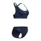 Preview: Speedo Placement Racerback 2pc Swimwear Female Adult - Peacoat/Angelic Blue