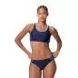 Preview: Speedo Placement Racerback 2pc Swimwear Female Adult - Peacoat/Angelic Blue