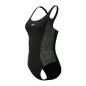Preview: Speedo Placement Muscleback 1pc Swimwear Female Adult - Anthracite/Pale Clover