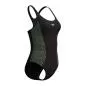 Preview: Speedo Placement Muscleback 1pc Swimwear Female Adult - Anthracite/Pale Clover
