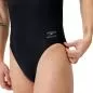 Preview: Speedo Placement Printed Leaderback Swimwear Female Adult - Electro Static- Black