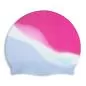 Preview: Speedo Multi Colour Silicone Cap Swim Caps Adults - White/Curious B