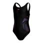 Preview: Speedo Plastisol Placement Muscleback Swimwear Female Junior/Kids (6-16) - Black/Rose Violet