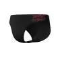 Preview: Speedo Medley Logo Brief 7cm Swimwear Male Adult - Anthracite/High Risk Red