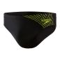 Preview: Speedo Medley Logo  7cm Brief Adult Male - Black/Atomic Lime