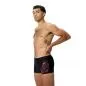 Preview: Speedo Medley Logo Aquashort Swimwear Male Adult - Anthracite/High Risk Red