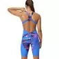 Preview: Speedo Fastskin LZR Ignite Kneeskin Race Female Adult - Dark Shine/Coablt Print
