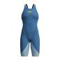 Preview: Speedo LZR Ignite Kneeskin JF Race Female Junior - Nite/Acadia Blue
