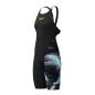 Preview: Speedo LZR Ignite Kneeskin JF Race Female Junior - Electro Static/Black