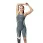 Preview: Speedo LZR Intent 2.0 OPBK Kneeskin Race Female Adult - Grey Lead/Acadia Blue/Hyper Yellow - Mai