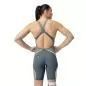 Preview: Speedo LZR Intent 2.0 OPBK Kneeskin Race Female Adult - Grey Lead/Acadia Blue/Hyper Yellow - Mai