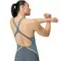 Preview: Speedo LZR Intent 2.0 OPBK Kneeskin Race Female Adult - Grey Lead/Acadia Blue/Hyper Yellow - Mai