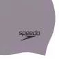 Preview: Speedo Plain Moulded Silicone Cap Adult Unisex - Chrome