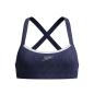 Preview: Speedo Texture Crossback Bikini Top Swimwear Female Adult - Peacoat/Bright White