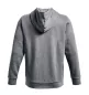 Preview: Under Armour Icon Fleece Fz Hood - pitch gray medium heather