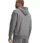 Preview: Under Armour Icon Fleece Fz Hood - pitch gray medium heather