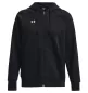 Preview: Under Armour Rival Fleece Fz Hoodie - black
