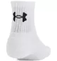 Preview: Under Armour Unisex Tc 3Pk Qtr - white