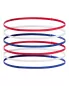 Preview: Under Armour Ws Mini Elastic 6Pk - red