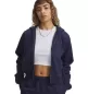 Preview: Under Armour Icon Vida Flc Hoodie - washed navy